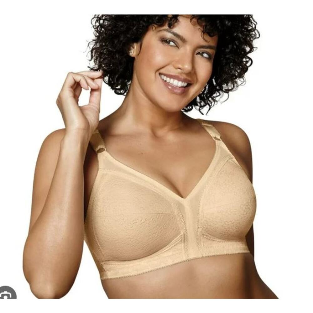 Playtex 18 Hour Sensational Support Wireless Full-Coverage Bra Beige 38DD